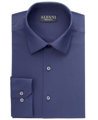 Alfani Men's Regular Fit Solid Dress ...
